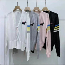 THOM BROWNE 톰브라운 헥터 패치 니트 가디건