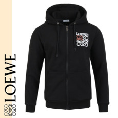 LOEWE 로에베 아나그램 자수 후드집업
