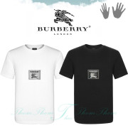 BURBERRY 버버리 기사패치 라운드 반팔티