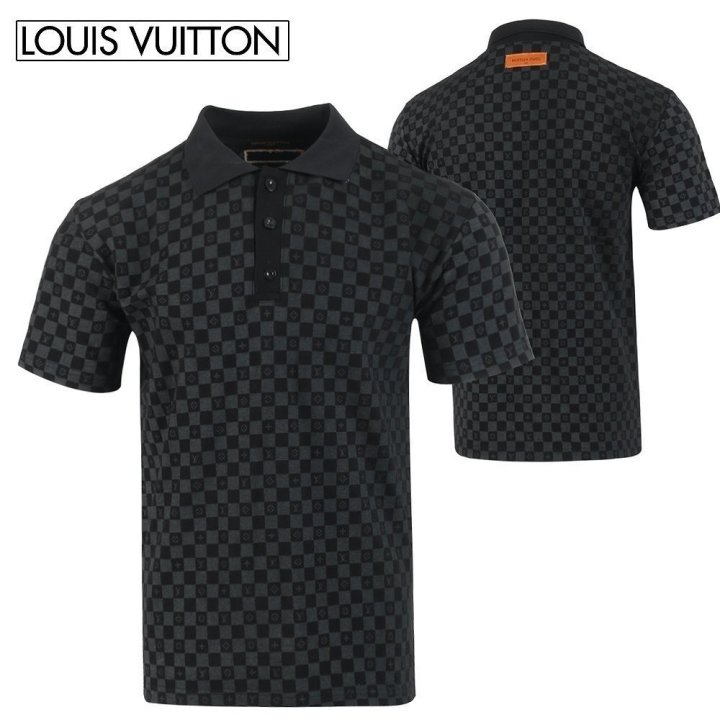 LOUIS VUITTON 루이비통 다미 전판 나염 카라 반팔티 2COLOR