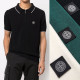 STONE ISLAND 스톤아일랜드 지퍼카라 니트반팔