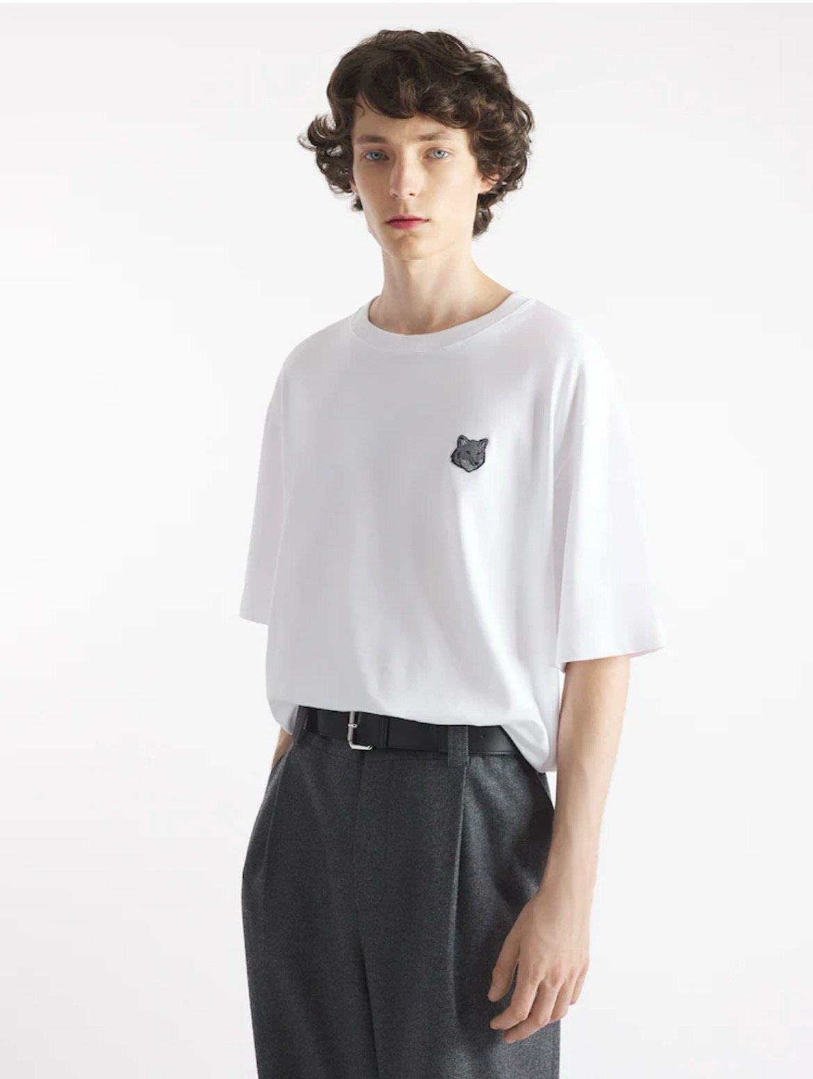 MAISON KITSUNE 메종키츠네 토널 폭스헤드 컴포트 반팔티