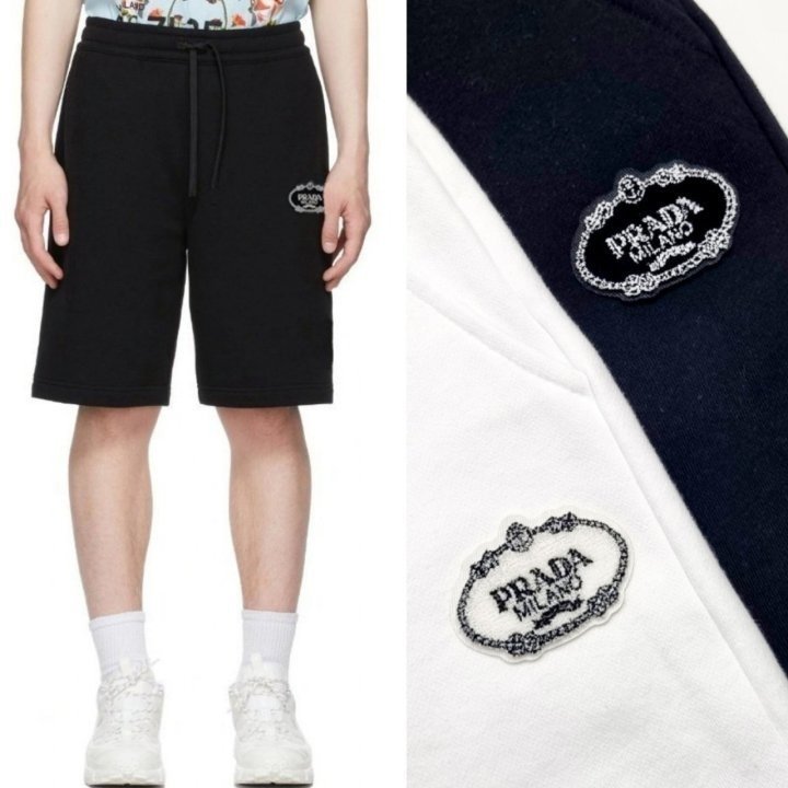 PRADA 프라다 부클패치 반바지