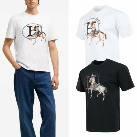 HERMES 에르메스 H.로데오 라운드 티
