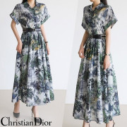 DIOR 디올 롱 원피스