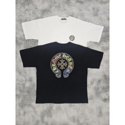 CHROME HEARTS 크롬하츠 그라 라운드 오버핏 반팔