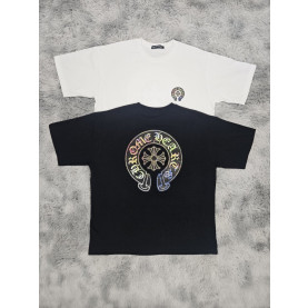 CHROME HEARTS 크롬하츠 그라 라운드 오버핏 반팔