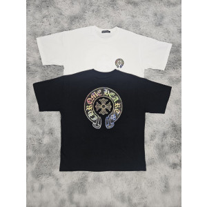 CHROME HEARTS 크롬하츠 그라 라운드 오버핏 반팔