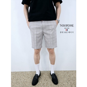 THOM BROWNE 톰브라운 체크 슬랙스 반바지 2COLOR