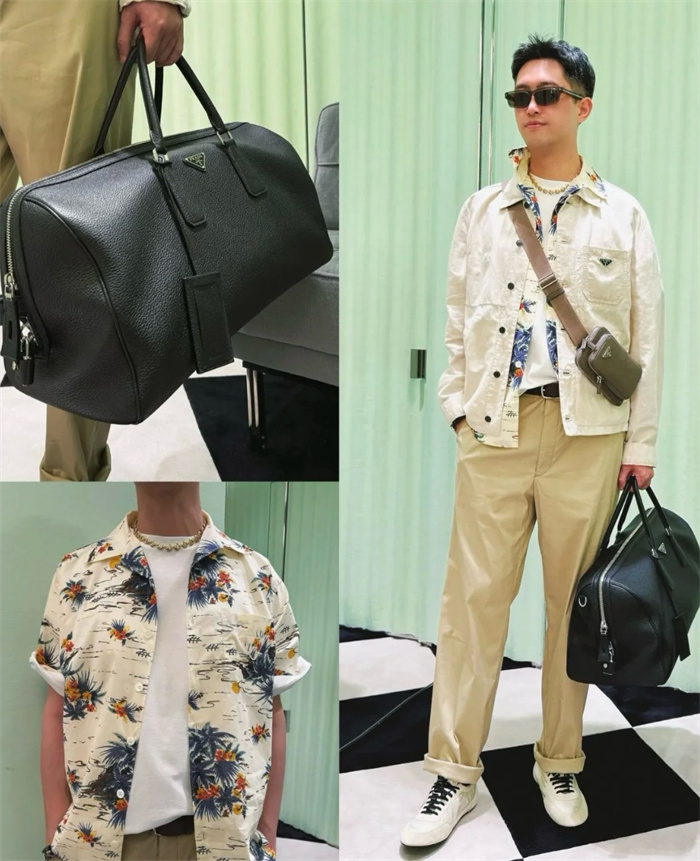 PRADA 프라다 더플백 2VC048 2COLOR