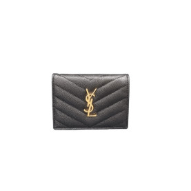 ★(국내배송 단1점)★ SAINT LAURENT 생로랑 마틀라세 지갑 국내배송건
