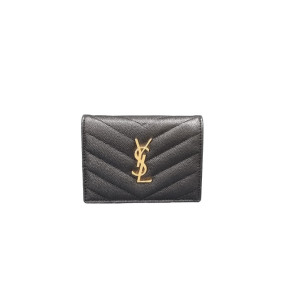 ★(국내배송 단1점)★ SAINT LAURENT 생로랑 마틀라세 지갑 국내배송건