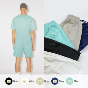 ACNE STUDIOS 아크네스튜디오 마이크로 페이스 피그먼트 숏츠