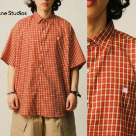 ACNE STUDIOS 아크네스튜디오 체크 반팔셔츠 2COLOR