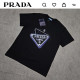 PRADA 프라다 삼각로고 라운드 티셔츠 2COLOR
