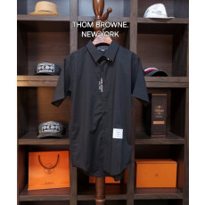 THOM BROWNE 톰브라운 시그니쳐 블랙 셔츠