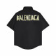 BALENCIAGA 발렌시아가 테이프 타입 반팔 셔츠