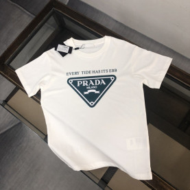 PRADA 프라다 터키석 사피아노 반팔티