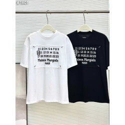 MAISON MARGIELA 메종마르지엘라 넘버링 로고 자수 티셔츠