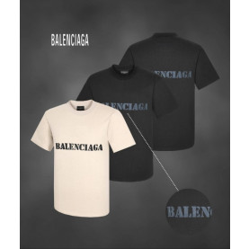 BALENCIAGA 발렌시아가 스텐실 로고 오버핏 라운드