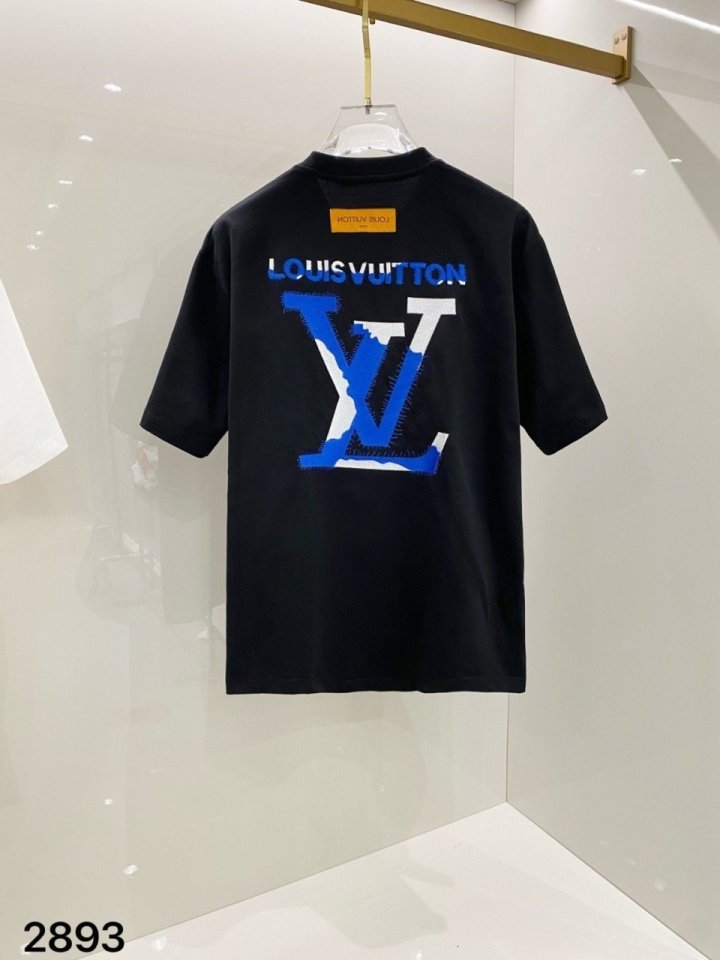 LOUIS VUITTON 루이비통 자수로고 티셔츠