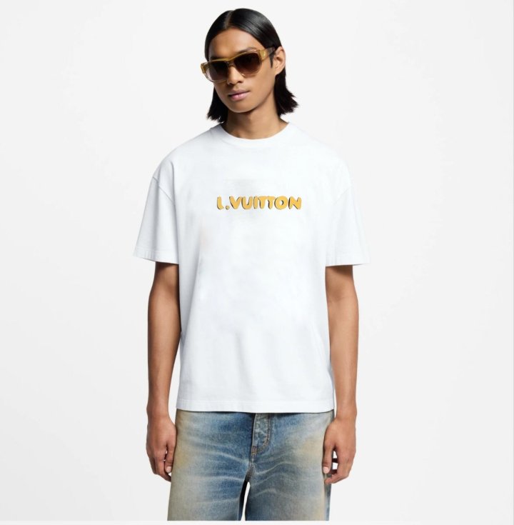 LOUIS VUITTON 루이비통 로고프린팅 티셔츠