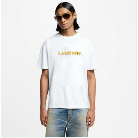 LOUIS VUITTON 루이비통 로고프린팅 티셔츠