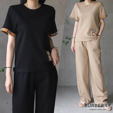 BURBERRY 버버리 반팔 츄리닝 셋트