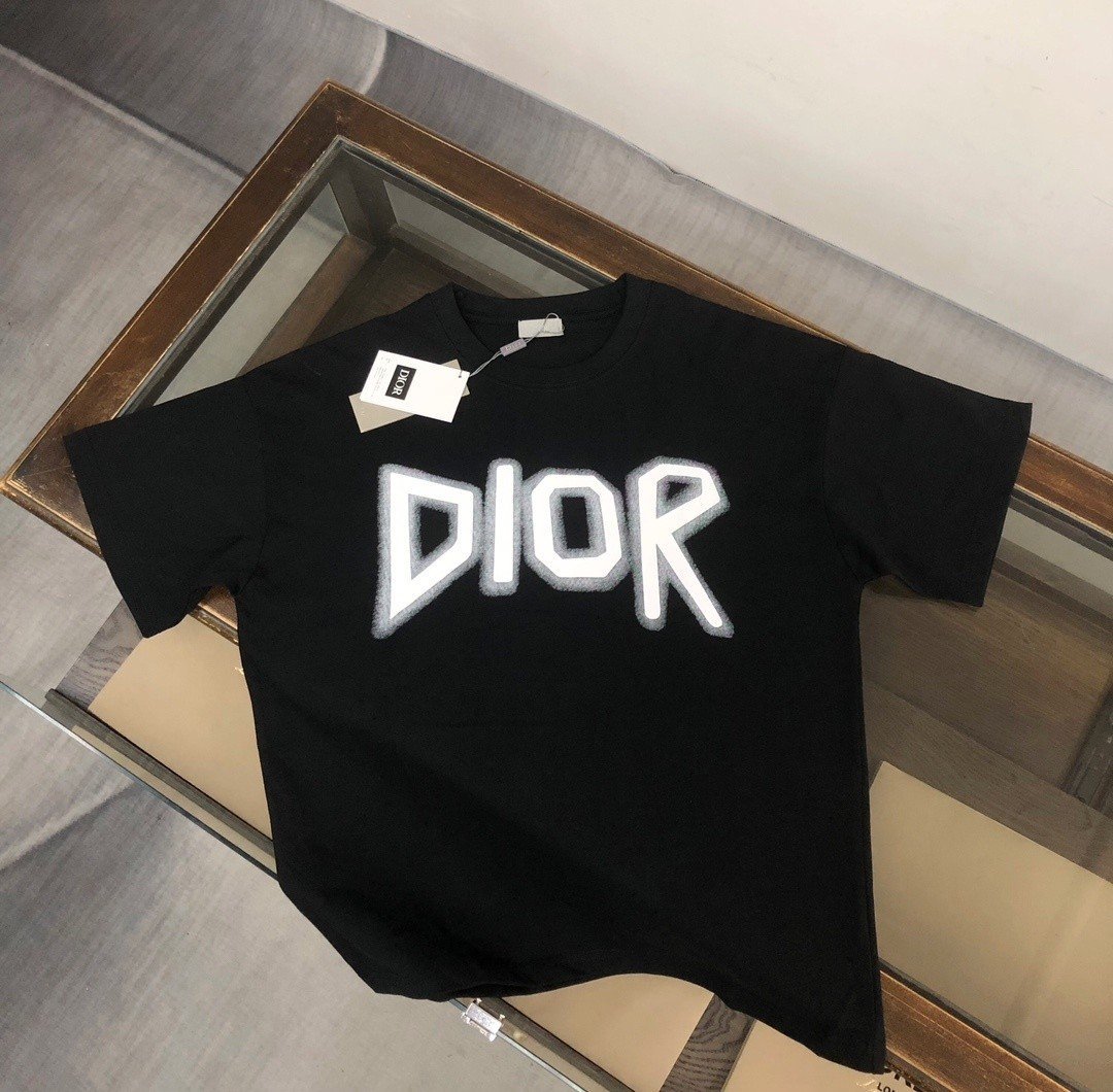 DIOR 디올 페인팅 로고반팔티 2COLOR
