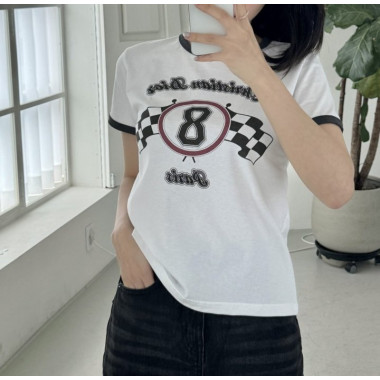 DIOR 디올 여성 레이스 반팔