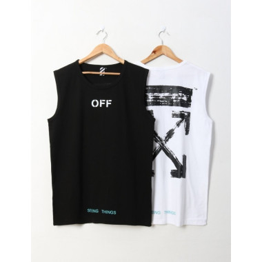 OFF-WHITE 오프화이트 슬리브리스