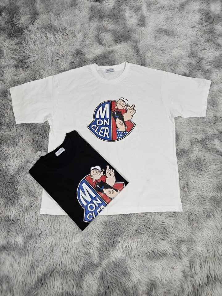 MONCLER 몽클레어 뽀빠이 오버핏 반팔