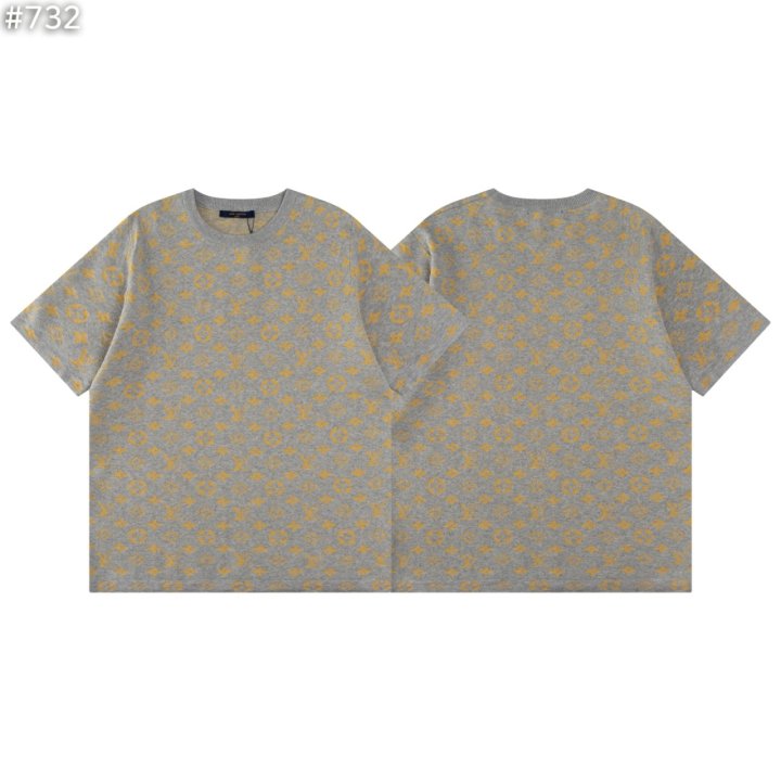 LOUIS VUITTON 루이비통 모노그램 쇼트 슬리브드 크루넥