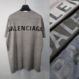 BALENCIAGA 발렌시아가 백로고 피그먼트 반팔
