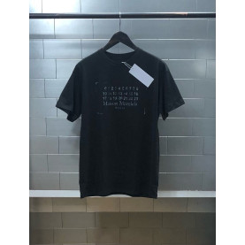 MAISON MARGIELA 메종마르지엘라 넘버로고 반팔 티셔츠