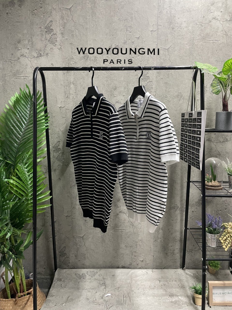 WOOYOUNGMI 우영미 스트라이프 니트