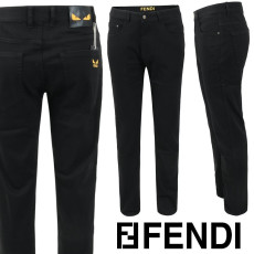 FENDI 펜디 스몰 로고 블랙 슬림 일자진