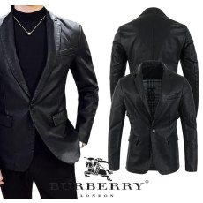 BURBERRY 버버리 싱글 레더 자켓