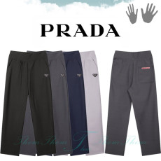 PRADA 프라다 스판 슬랙스 팬츠