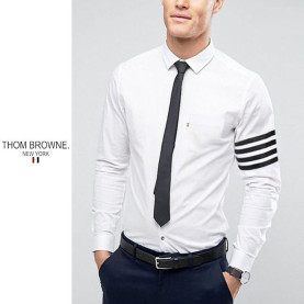 THOM BROWNE 톰브라운 암사선 베이직 셔츠