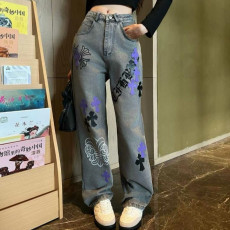 CHROME HEARTS 크롬하츠 패치 스트레이트 데님