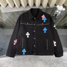 CHROME HEARTS 크롬하츠 멀티 크로스 데님 자켓