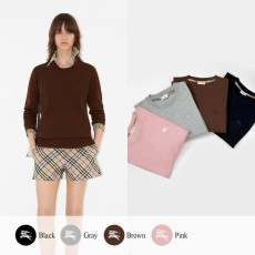 ●10월 판매 8위● BURBERRY 버버리 기마 자수 크루넥 니트