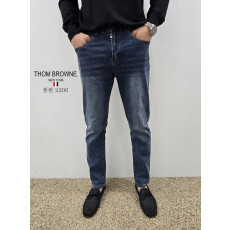 THOM BROWNE 톰브라운 스판 슬림 청바지