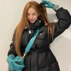 PRADA 프라다 하프 패딩