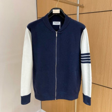 THOM BROWNE 톰브라운 집업완장 니트자켓