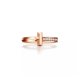 TIFFANY&CO 티파니앤코 T1 파베 링