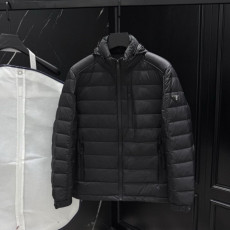 PRADA 프라다 파이핑 다운 패딩 자켓
