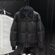 PRADA 프라다 시어링 다운 패딩 자켓