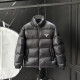 PRADA 프라다 로고 다운 패딩